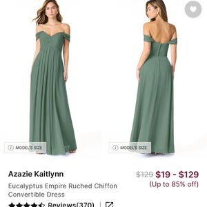 Azazie Kaitlynn Eucalyptus Formal Dress